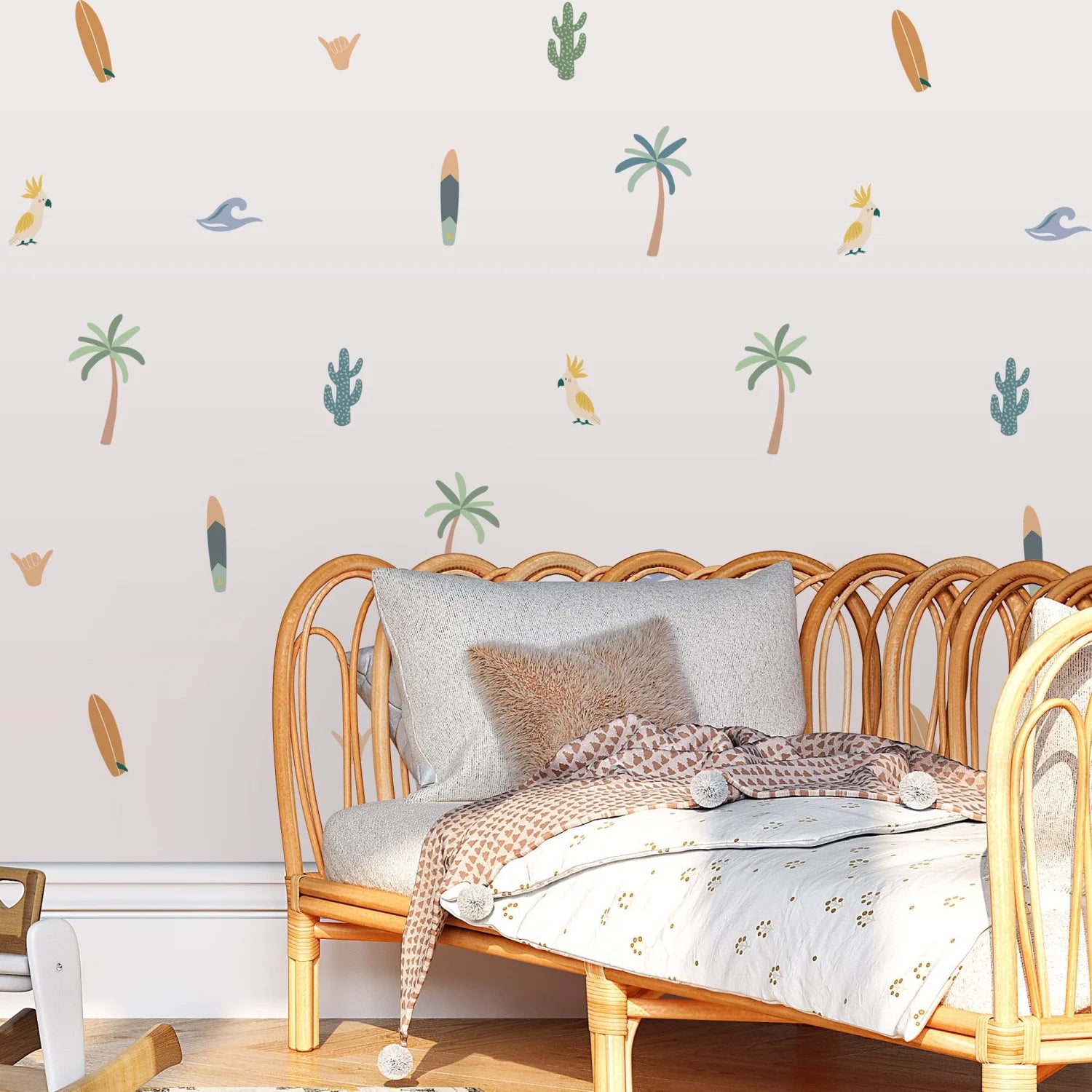 Beach Vibes Boho Wall Decal - Decals - Sea