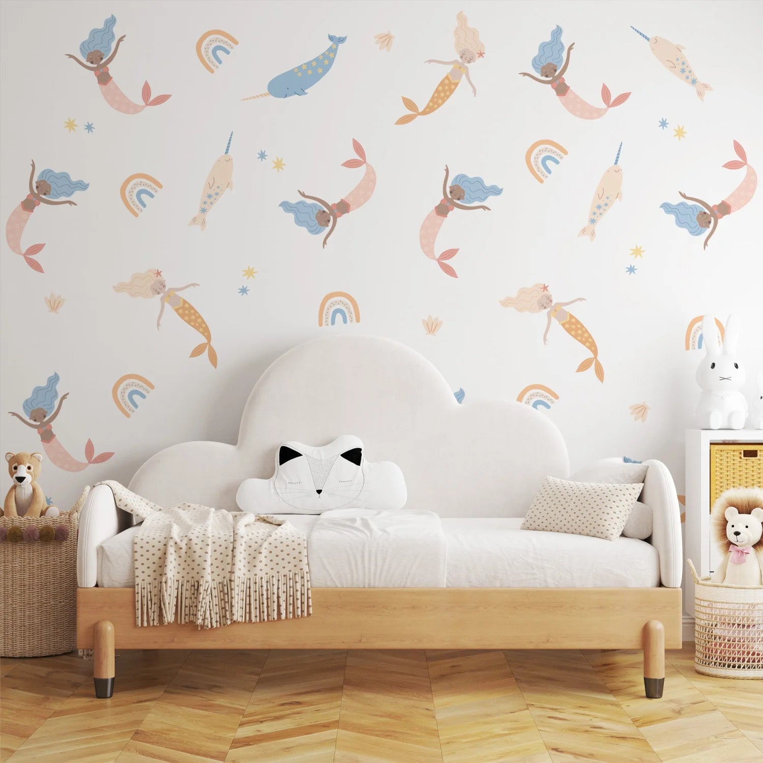 Coral Mermaids - Patterned - Decals - Fantasy