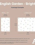 English Garden Bright Wall Decals - Decals - Florals