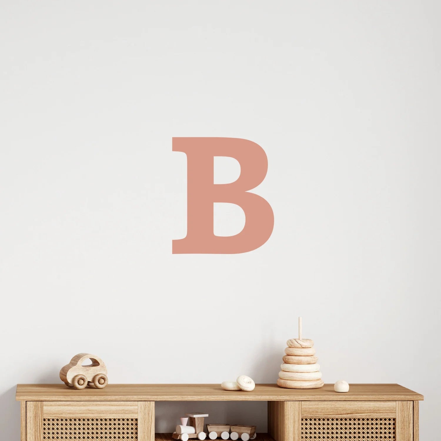 Letter B Initial Decal - Decals - Initials