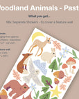 Woodland Animals - Pastel - Decals - Animals