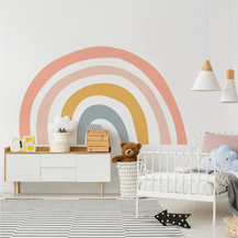 Warm Rainbow Wall Decal