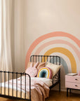 Warm Rainbow Wall Decal - Decals Big Features